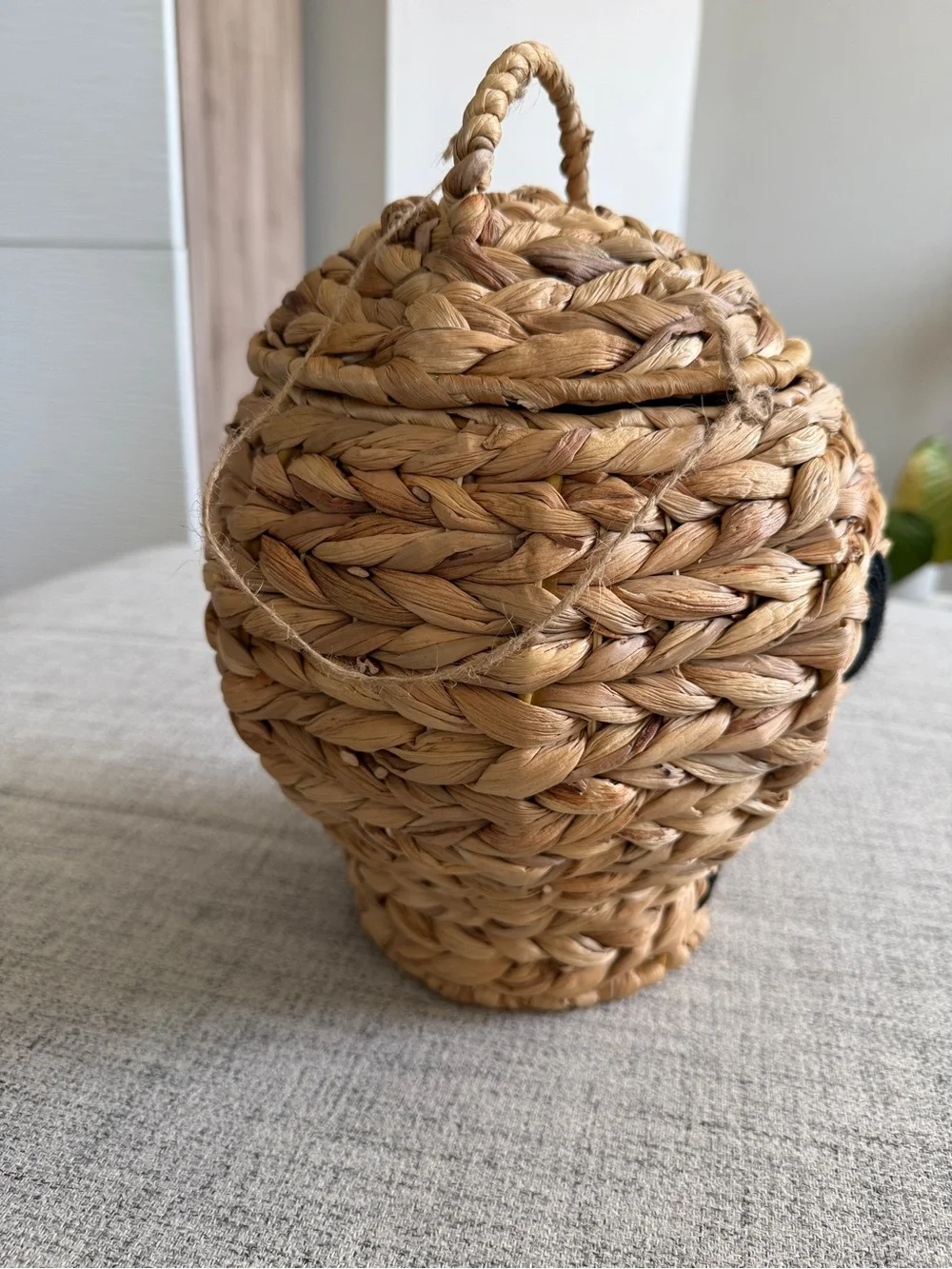 Halloween Skull Rattan / Wicker Basket 12